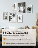 Beach Strand Palmen Poster Set