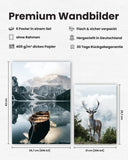 Natur Grün Poster Set