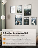 Natur Grün Poster Set