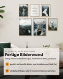 Natur Grün Poster Set